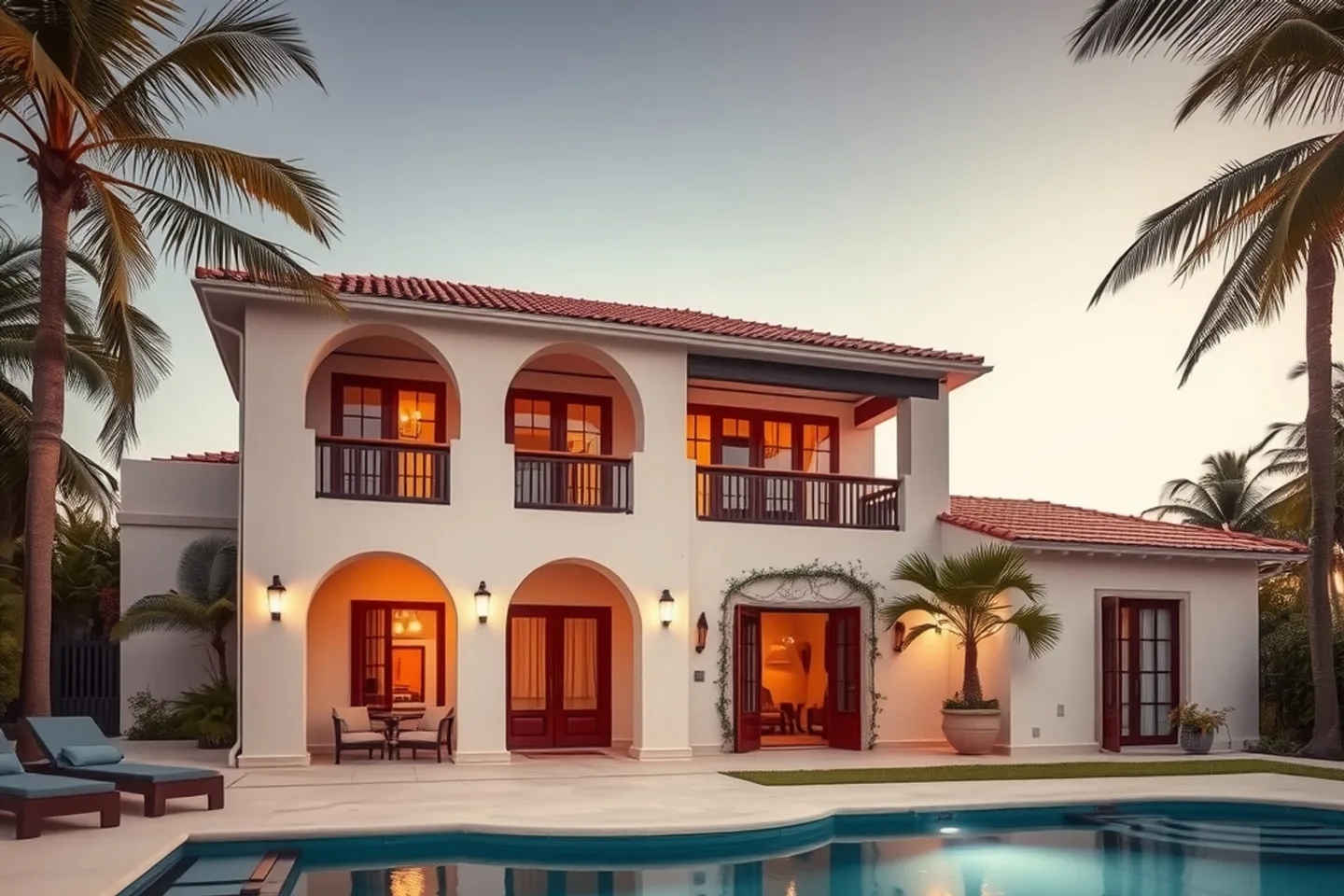 Villa de 4 recámaras con alberca privada y jardín en Playacar Fase II — foto 1