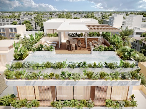 Exclusivos departamentos a pocos pasos del mar en Playa del Carmen 🏝️ — foto 2